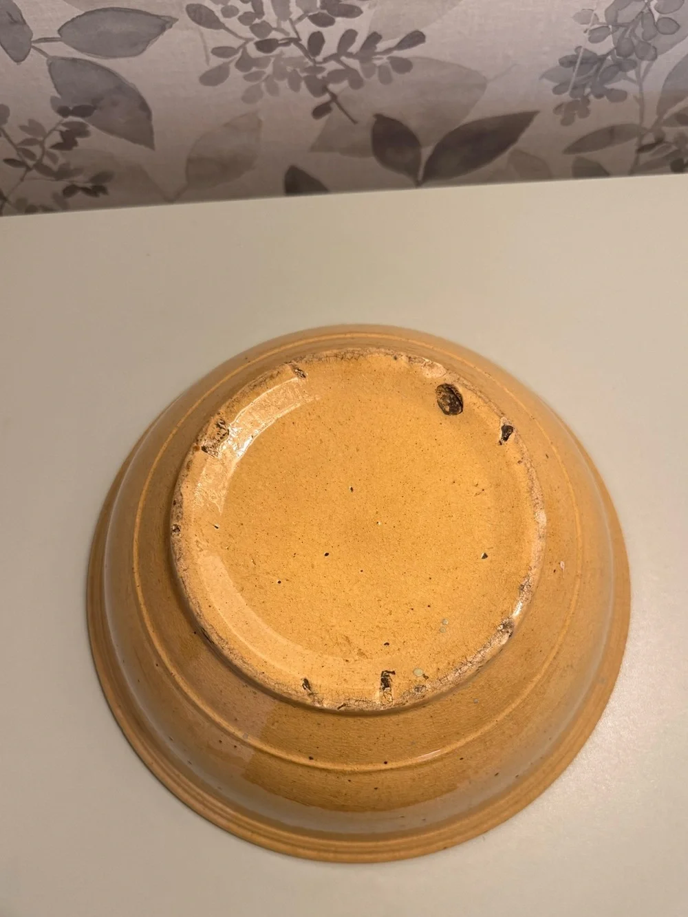 Yellowware- Large Mixing Bowl